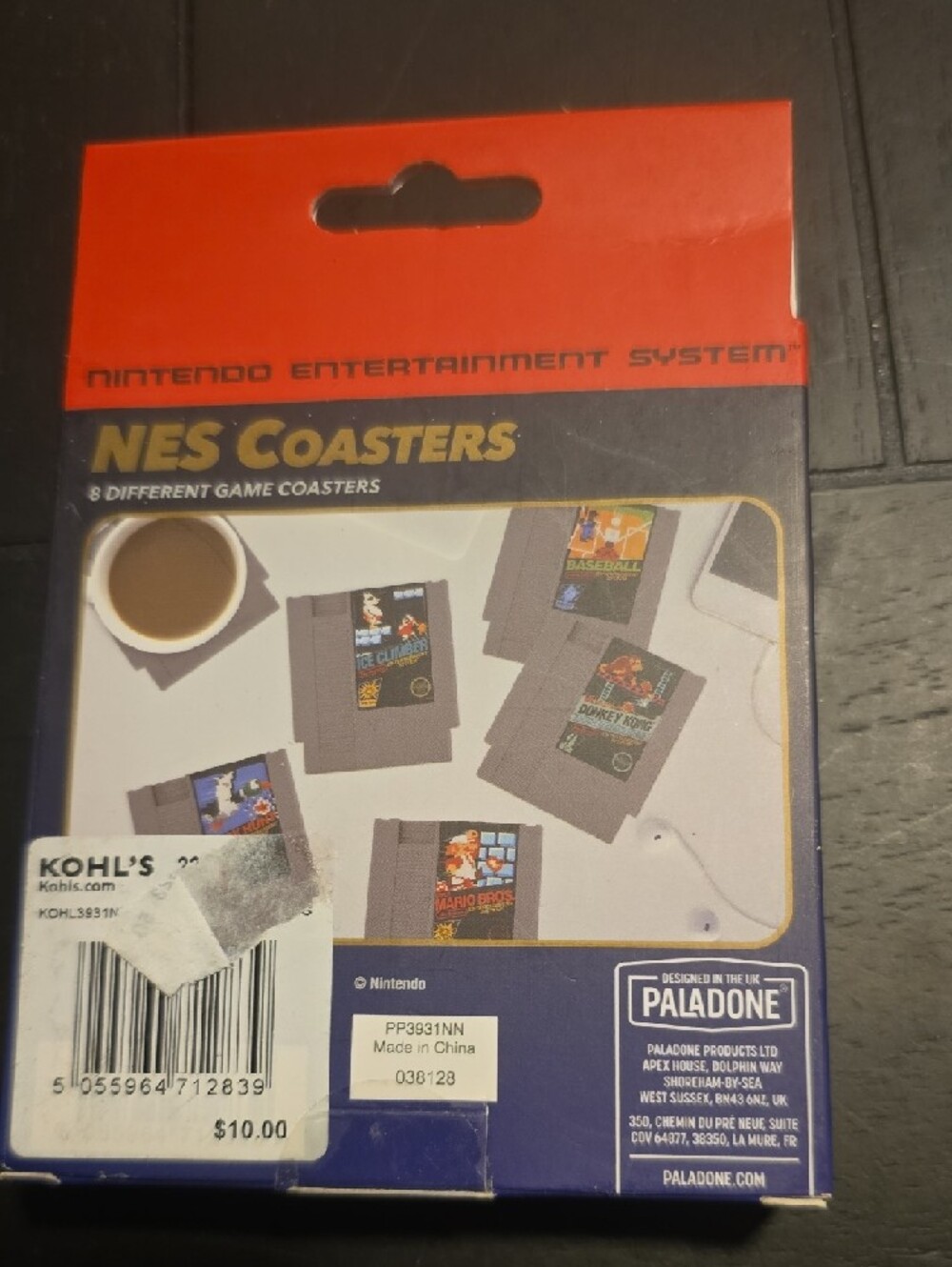 Nintendo NES Coasters Set - Picture 2 of 2
